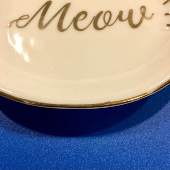 Kitty Cat Meow Trinket Tray - Picture 5 of 5